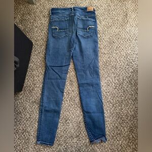 American Eagle Outfitters Dark Blue Skinny Jeans